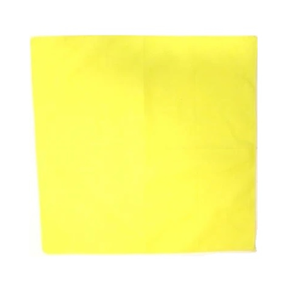 Zac's Alter Ego - Plain Yellow Bandana - Yellow